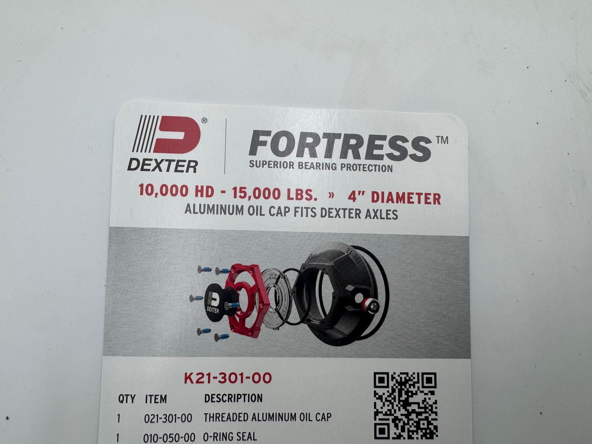 OIL005 - 10K-15K FORTRESS OIL CAP BOLT-ON ALUMINUM 4" DIAMETER KIT - Image 3