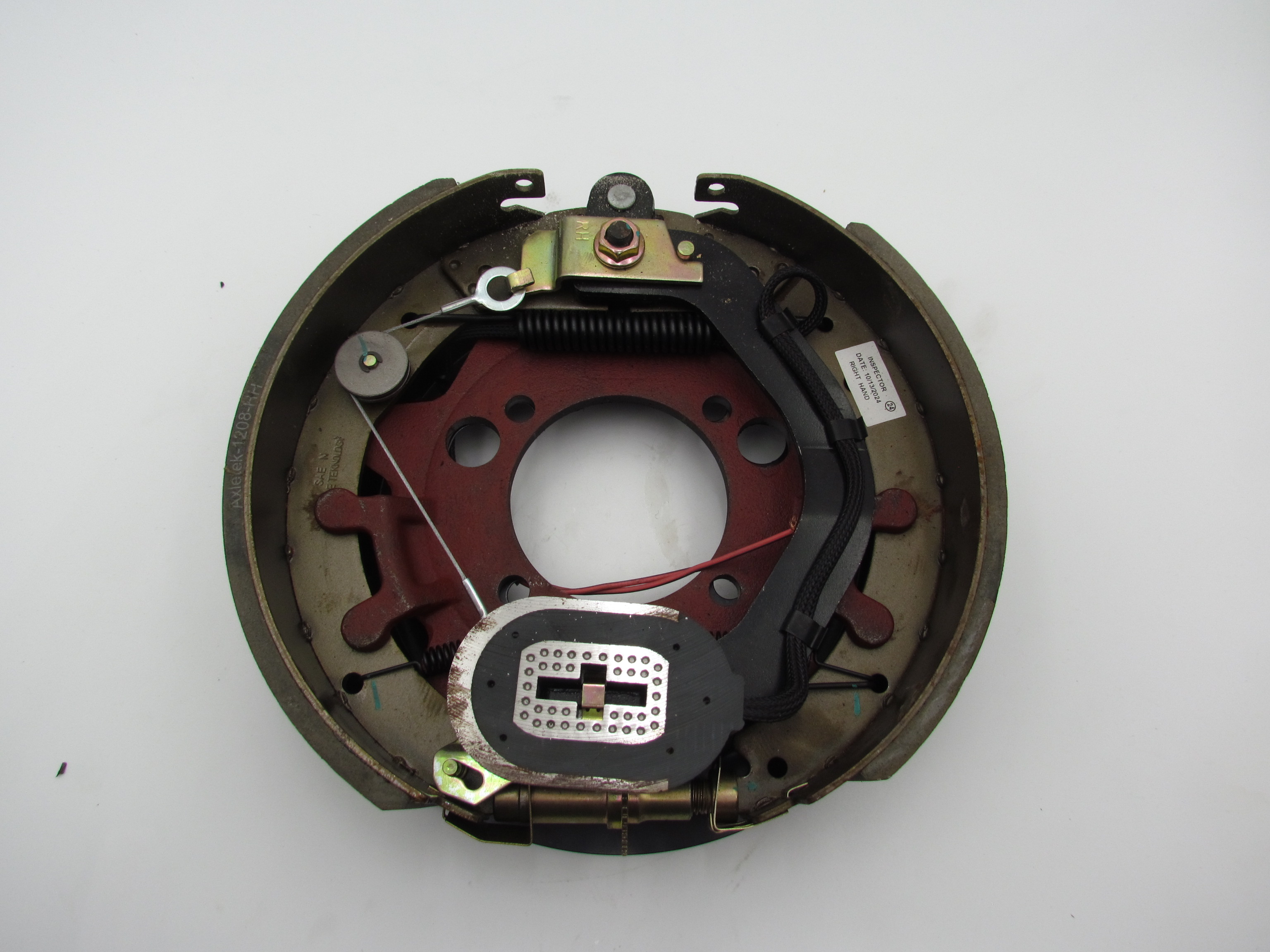2022004549 - LIPPERT 8k - 12.25 X 3.38" ELECTRIC BRAKE BACKING PLATE LH (156443) - Image 3